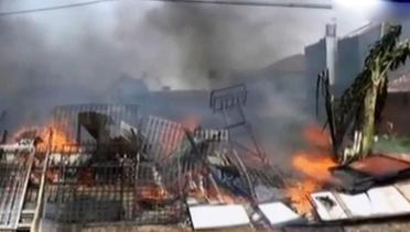 Gudang Barang Bekas Terbakar hingga Korban Mina Jadi 95 Orang
