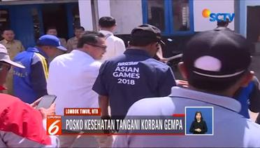 Live Report : Kondisi Terkini Pengungsi Korban Gempa Lombok - Liputan6 Siang