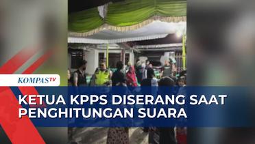 Ketua KPPS di Palembang Dianiaya Anggota Linmas dengan Sajam, Diduga Masalah Uang!