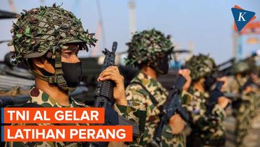 TNI Latihan Perang di Pantai Tanjungpinang, Gunakan Mortir dan Pasang Ranjau Darat