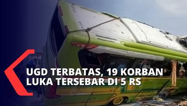Korban Luka Kecelakaan Bus di Mojokerto Tersebar di 5 RS Hingga Sopir Bus Berpotensi Jadi Tersangka