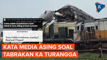 Media Asing Soroti Tabrakan KA Turangga-Bandung Raya, Jaringan Disebut Menua