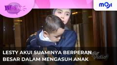 Lesty Kejora akui suaminya berperan besar dalam mengasuh anak | Moji