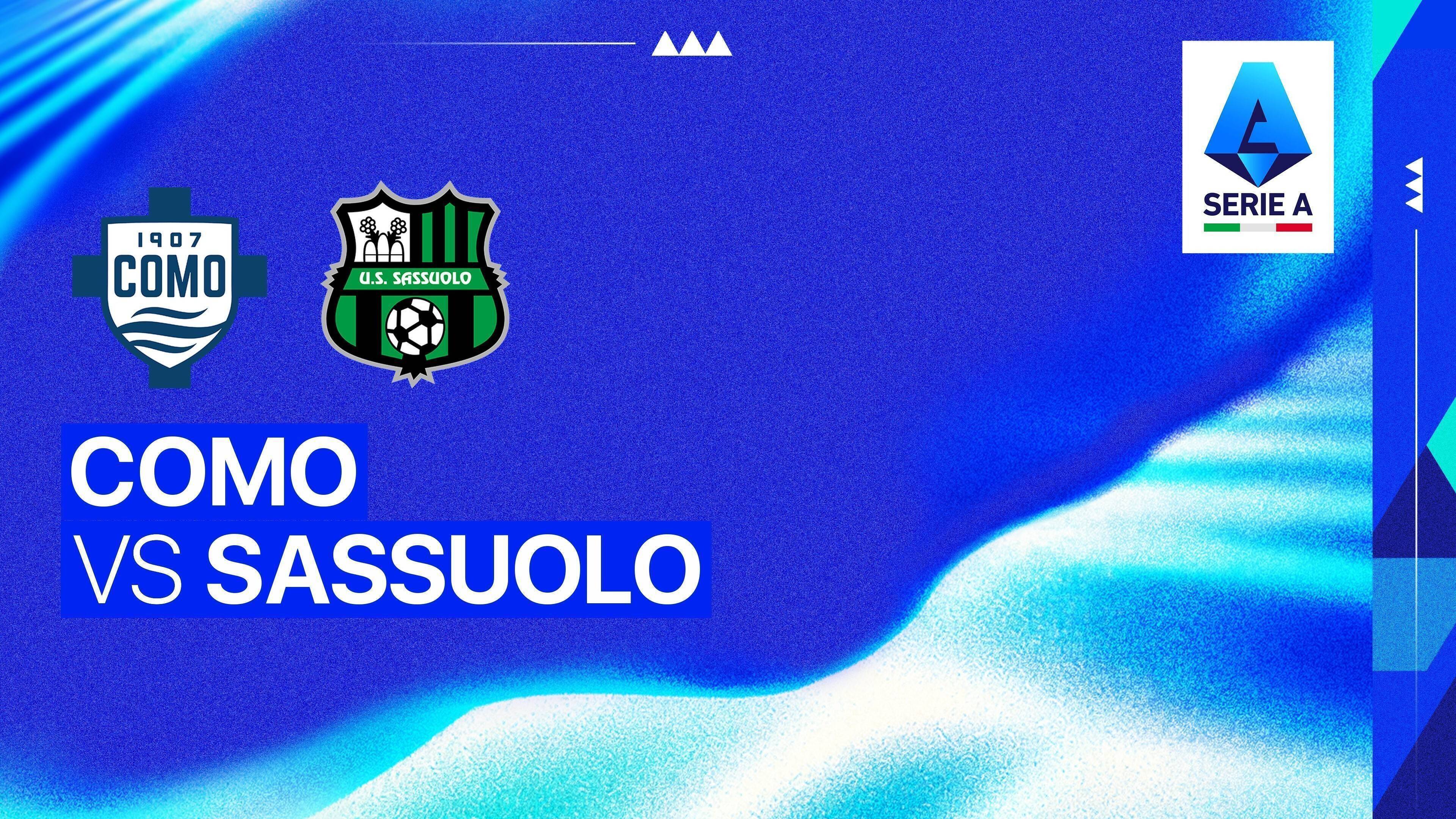 Como vs Sassuolo Calcio