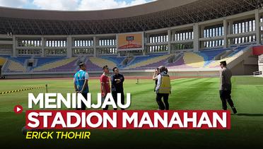 Erick Thohir Meninjau Stadion Manahan, Venue Final Piala Dunia U-20 2023