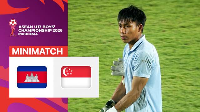 Cambodia vs Singapore - Mini Match | ASEAN U17 Boys' Championship 2026