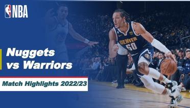 Match Highlights | Denver Nuggets vs Golden State Warriors | NBA Pre-Season 2022/23