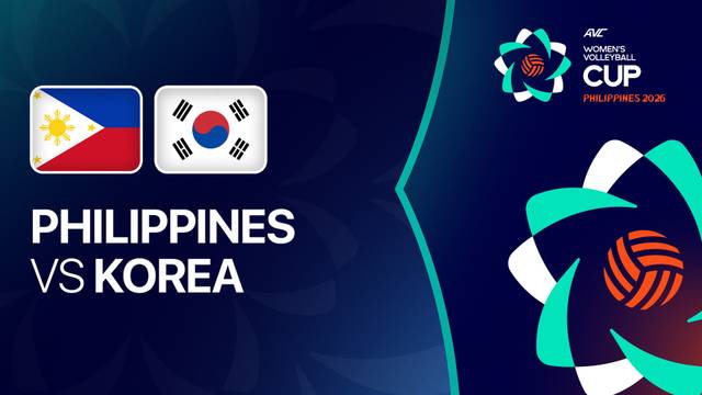 Philippines vs Korea - Full Match | AVC Women's Volleyball Nations Cup 2026