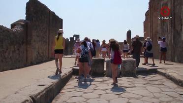 40 Tahun Ditutup, Situs Kuno di Kota Pompeii Dibuka Kembali untuk Wisatawan