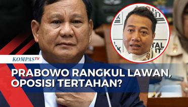 Prabowo Rangkul Lawan, Oposisi Tertahan? Begini Kata Pengamat