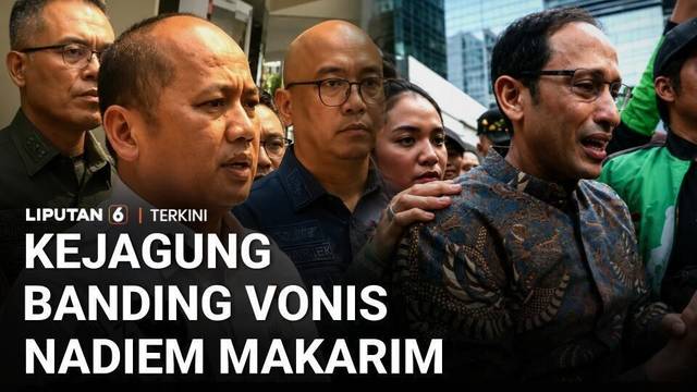 Kasus Chromebook: Kejagung Banding Vonis Nadiem Makarim 10 Tahun Penjara | Liputan 6