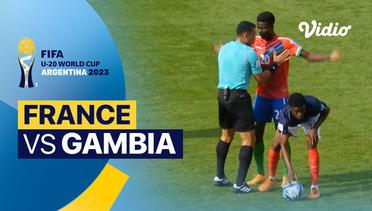 Mini Match - France vs Gambia | FIFA U-20 World Cup Argentina 2023