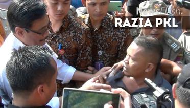 NEWS FLASH: Razia PKL di Kawasan Stasiun Kota, Wagub Djarot Dilempar Keranjang  
