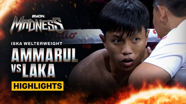 Ammarul Shafiq vs Laka Sasongko - Highlights | ISKA WelterWeight | Byon Madness
