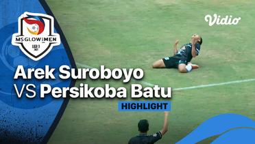Highlight - Arek Suroboyo 0 vs 1 Persikoba Batu | Liga 3 2021/2022
