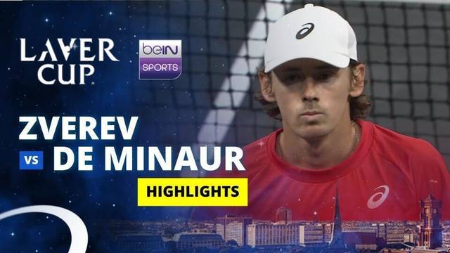 Alexander Zverev vs Alex de Minaur - Highlight | Laver Cup 2025