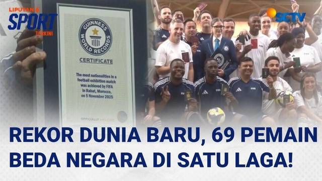 FIFA Pecahkan Rekor Dunia! Pemain dari 69 Negara Berbeda Bertanding dalam Satu Laga Sepak Bola
