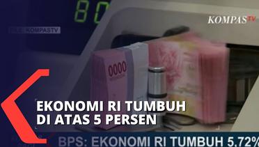 BPS Umumkan Ekonomi Indonesia Tumbuh di Atas 5 Persen