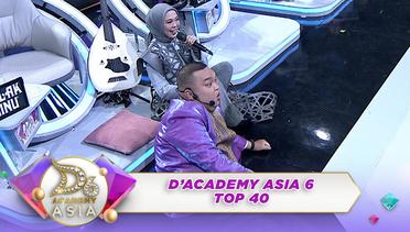 OMG!! Selfi Yamma Puk Puk Rojer Kajol A Big Baby Sampai Tidur!! | D’Academy Asia 6