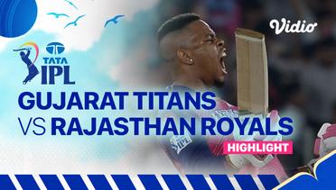 Highlights - Gujarat Titans vs Rajasthan Royals | Indian Premier League 2023