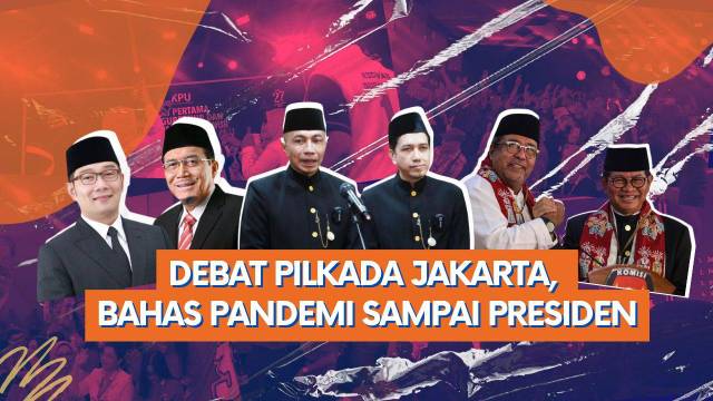 Debat Pilkada Jakarta, Bahas Pandemi Sampai Ada Doa Jadi Presiden