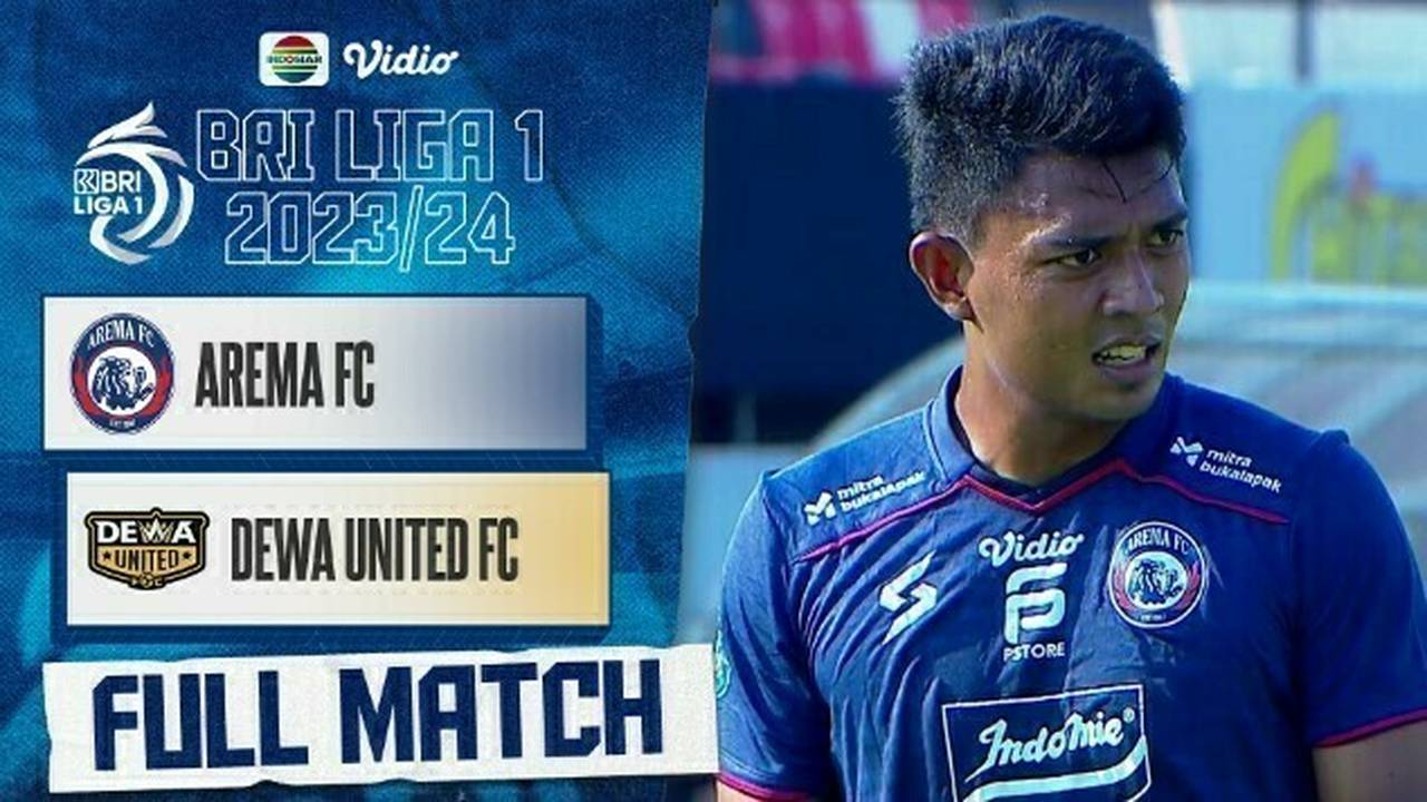 Full Match: Arema FC Vs Dewa United FC | BRI Liga 1 2023/24 | Vidio