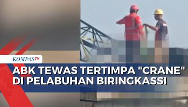 Kronologi ABK KM Cengkeh 06  Tewas Tertimpa Crane di Pelabuhan Biringkassi