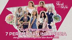 7 Perempuan Indonesia dengan Fashion Inspiratif dan Ikonik 2021 versi Fimela