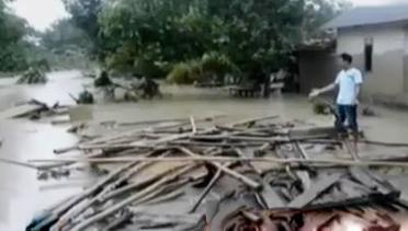 VIDEO: Banjir Besar Lumpuhkan Aktivitas Warga Bangka Belitung