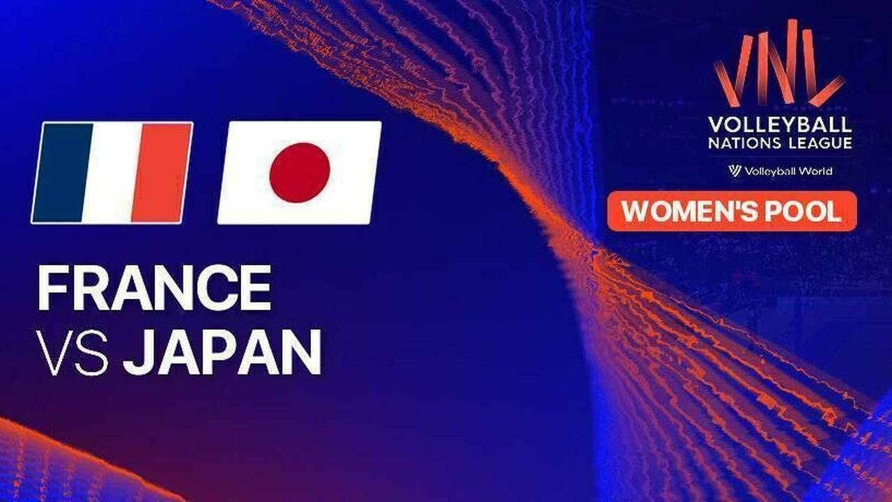 Women: France vs Japan - Full Match | Volleyball Nations League 2025