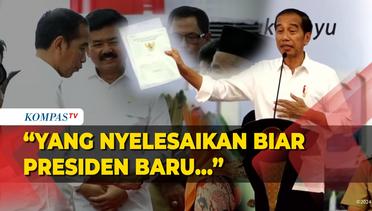 Saat Jokowi Sebut Presiden Baru akan Selesaikan Target Sertifikat Lahan