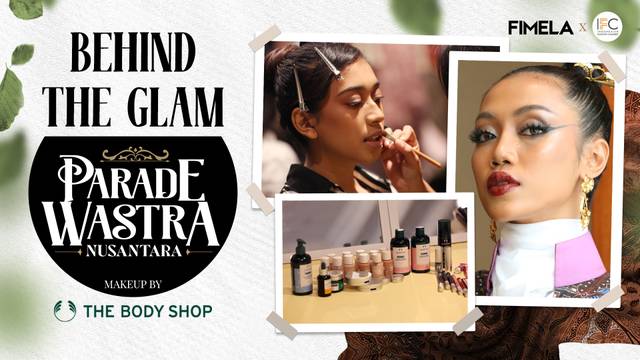 Highlight BTS Makeup The Body Shop Parade Wastra Nusantara