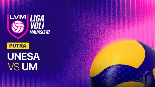 Putra: UNESA vs UM - Full Match | Liga Voli Mahasiswa 2026