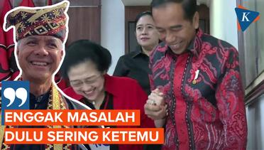 Ganjar Dukung Jokowi yang Disebut Ingin Bertemu Megawati