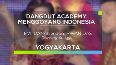 Evi, Danang, dan Irwan DA2 - Goyang Senggol (DAMI 2016 - Yogyakarta)