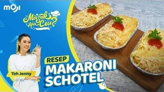 RESEP MAKARONI SCHOTEL, SUPER CHEESY DAN GURIH | MASAK APA CEU? - Moji