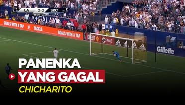 Momen Chicharito Gagal Cetak Gol Panenka untuk LA Galaxy