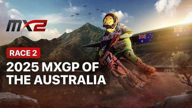 2025 MXGP of the Australia: MX2 - Race 2 - Full Match | MXGP 2025
