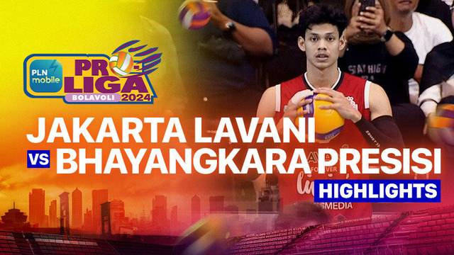 Final Four Putra: Jakarta Lavani Livin Transmedia vs Jakarta Bhayangkara Presisi - Highlights | PLN Mobile Proliga 2025
