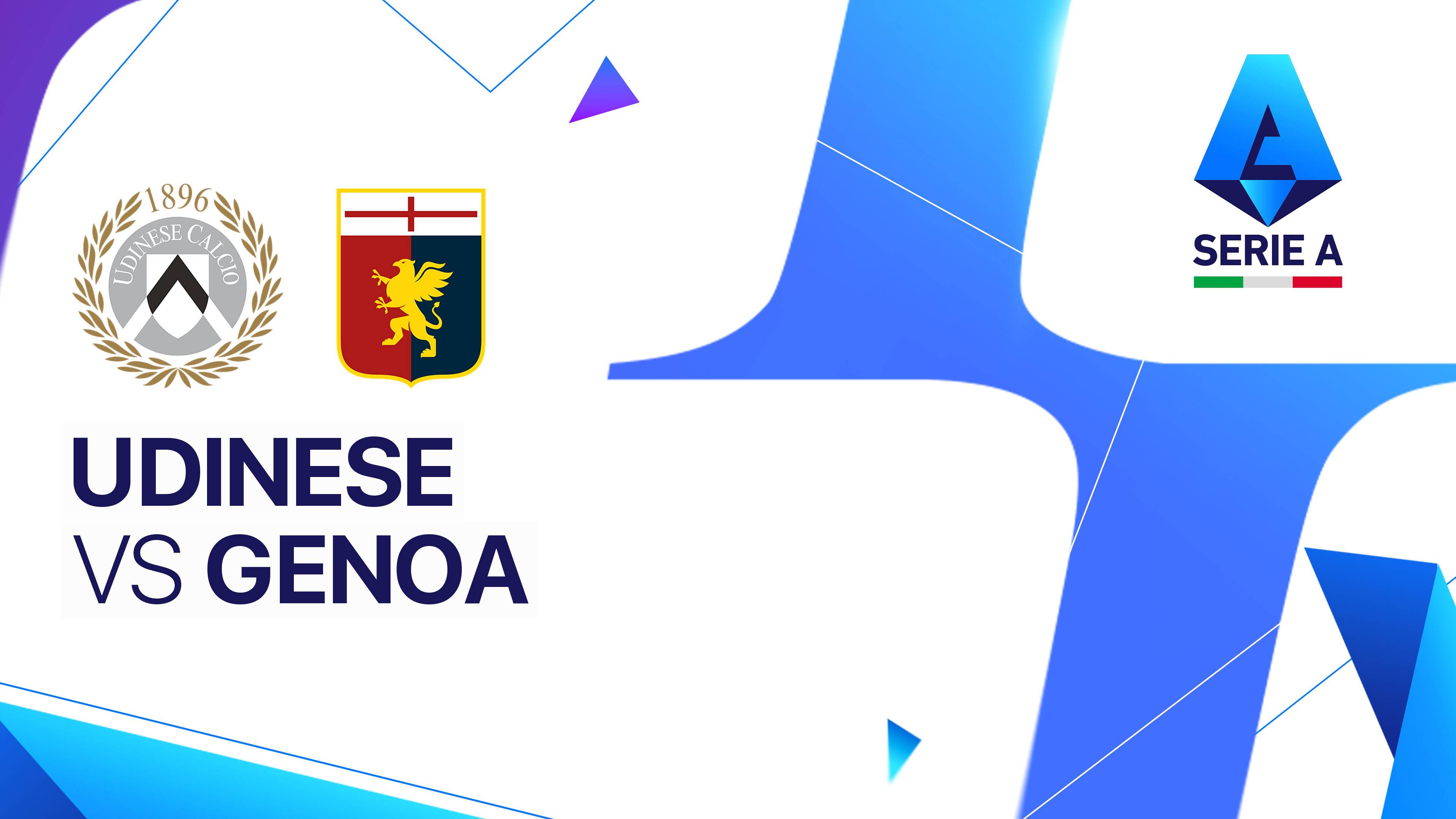 Udinese Calcio vs Genoa CFC