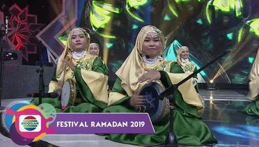 KEREN!! Marawis El Ismahaq Putri (Balaraja) "Nadhal Munadi" | Festival Ramadan 2019