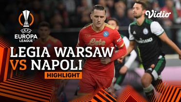 Highlight - Legia Warsaw vs Napoli | UEFA Europa League 2021/2022