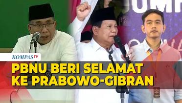 Ketum PBNU Gus Yahya Beri Selamat ke Prabowo-Gibran