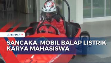 Sancaka, Mobil Balap Listrik Karya Mahasiswa Untag Surabaya