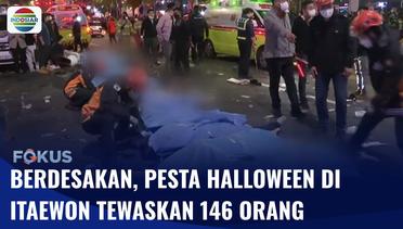 Tragedi Halloween Maut di Itaewon, 146 Orang Dilaporkan Tewas | Fokus