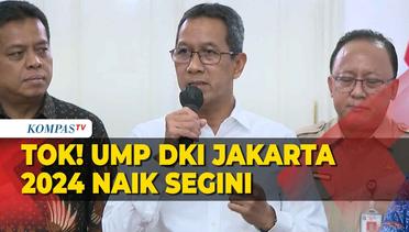 Heru Budi Hartono Umumkan UMP DKI Jakarta 2024 Naik 3,6 Persen, Ini Angkanya