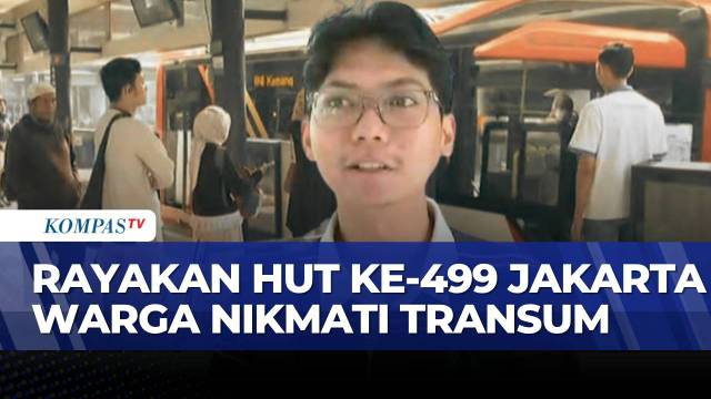 Naik TransJakarta, MRT, dan LRT Hanya Rp1! Simak Ketentuannya | KOMPAS SIANG