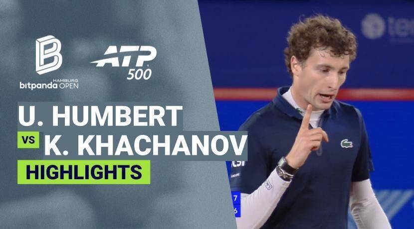 Ugo Humbert vs Karen Khachanov - Round 2 | ATP 500: bitpanda Hamburg Open 2026