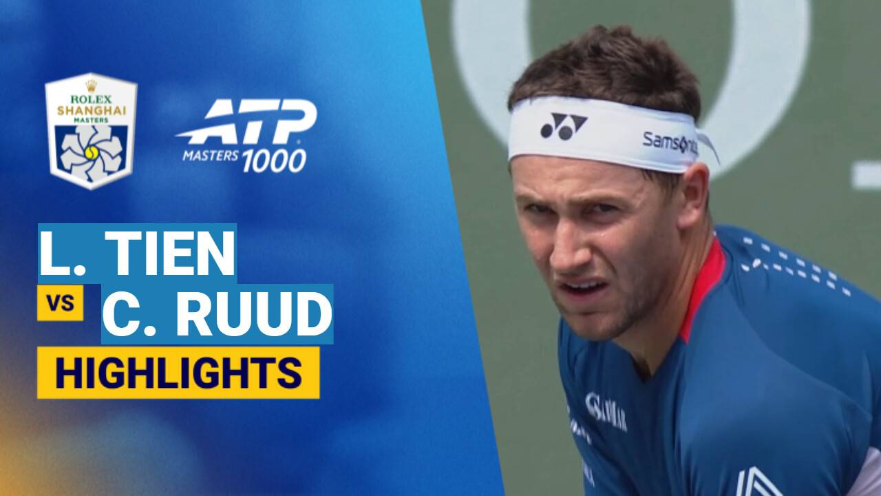 Learner Tien vs Casper Ruud - Round 3 (Grandstand 2) | ATP 1000: Rolex Shanghai Masters 2026