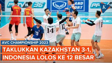 Tim Voli Indonesia Melaju ke Babak 12 Besar Usai Kalahkan Kazakhstan